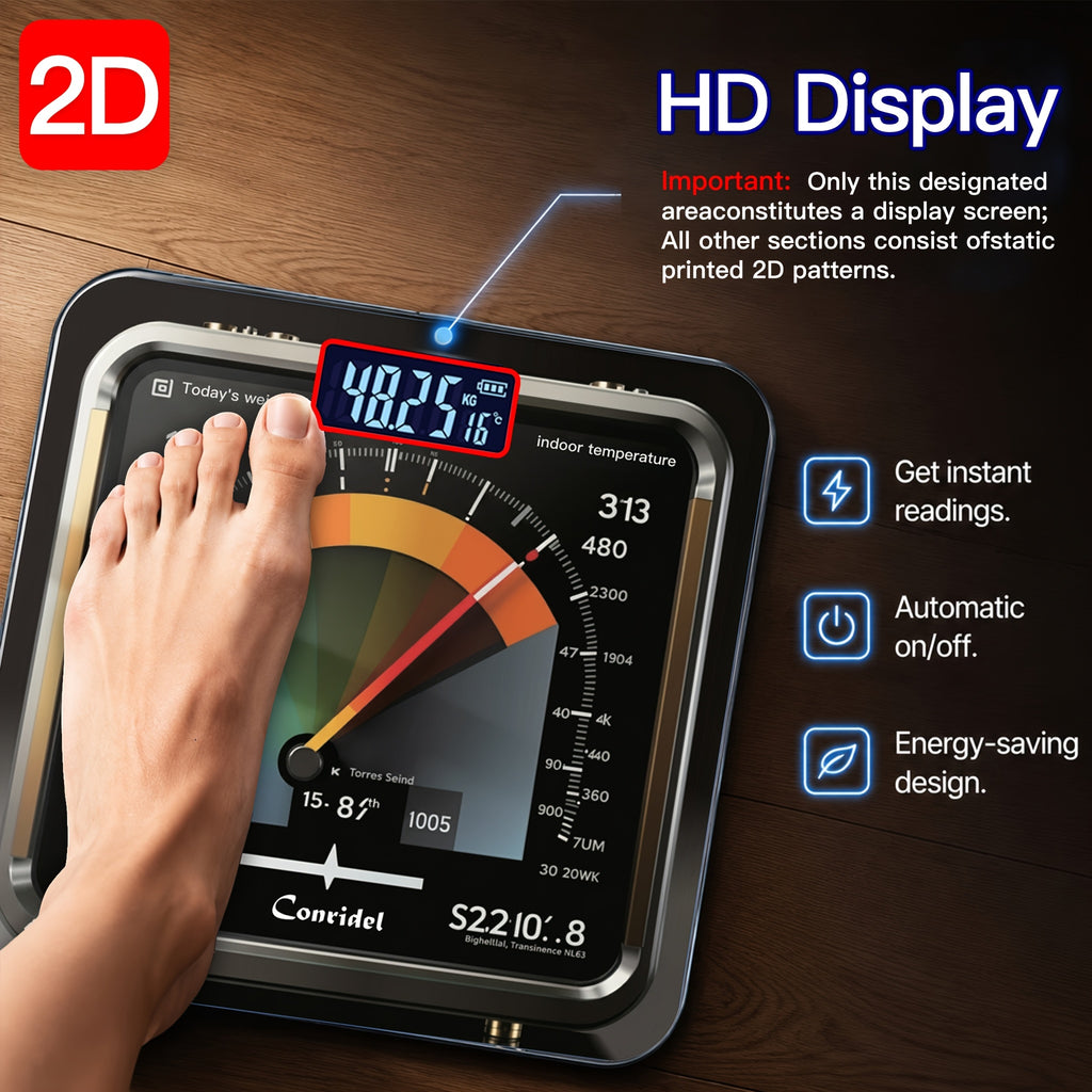 high definition uv color printing digital weight scale