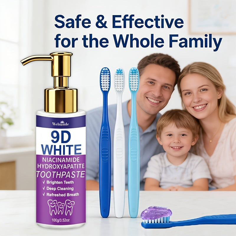 9  niacinamide hydroxyapatite toothpaste contains 20