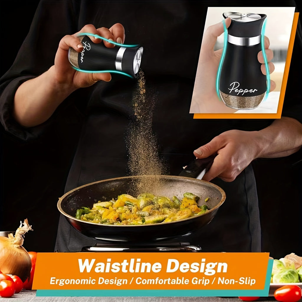 salt pepper shaker set 4 ounces approximately 113