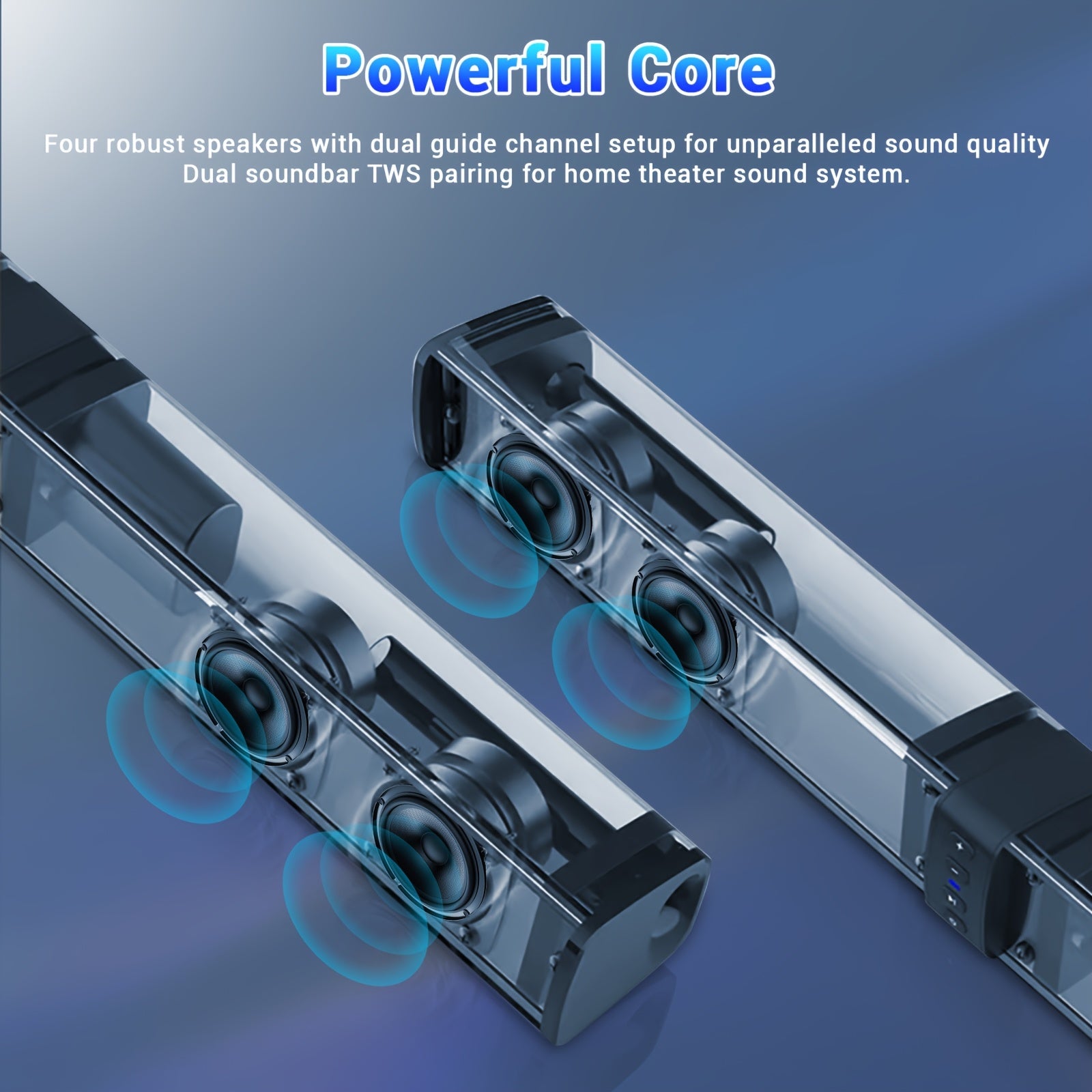 bluetooth sound bar smart tv surround soundbar bluetooth rca