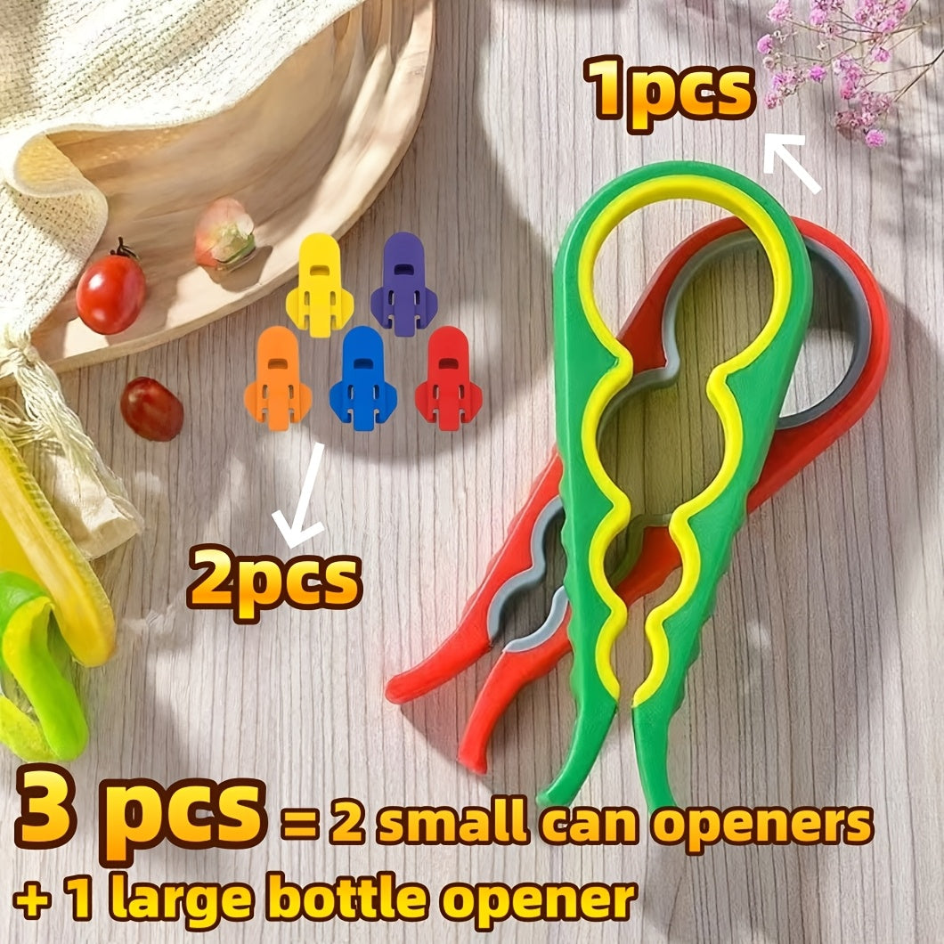 3pcs set 1 random   in 1 bottle opener 2 random color