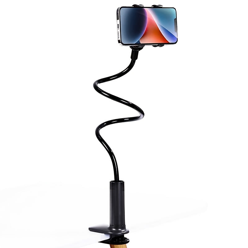 360 degree universal flexible hose phone holder phone stand