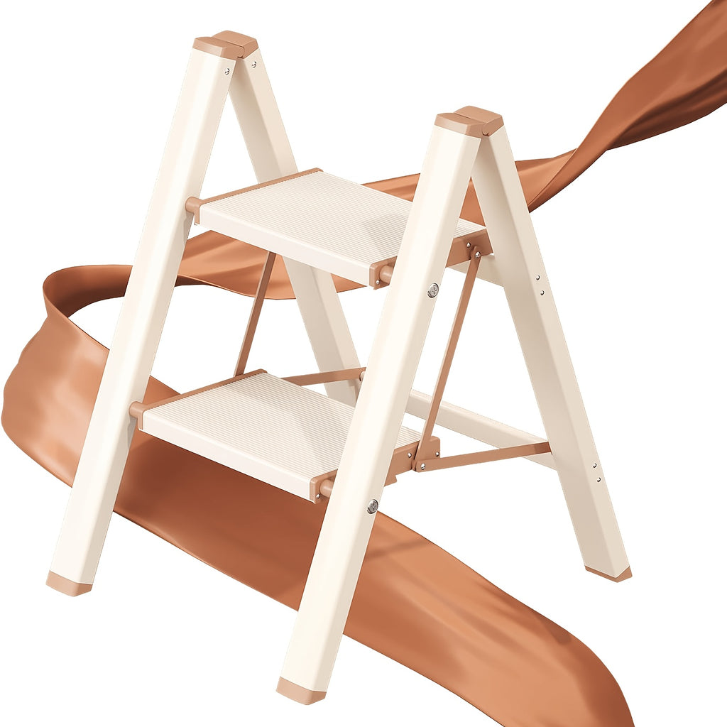 durable folding ladder 350 lbs capacity durable lightweight