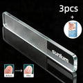 brand 3pcs set nano glass nail files nail polishing