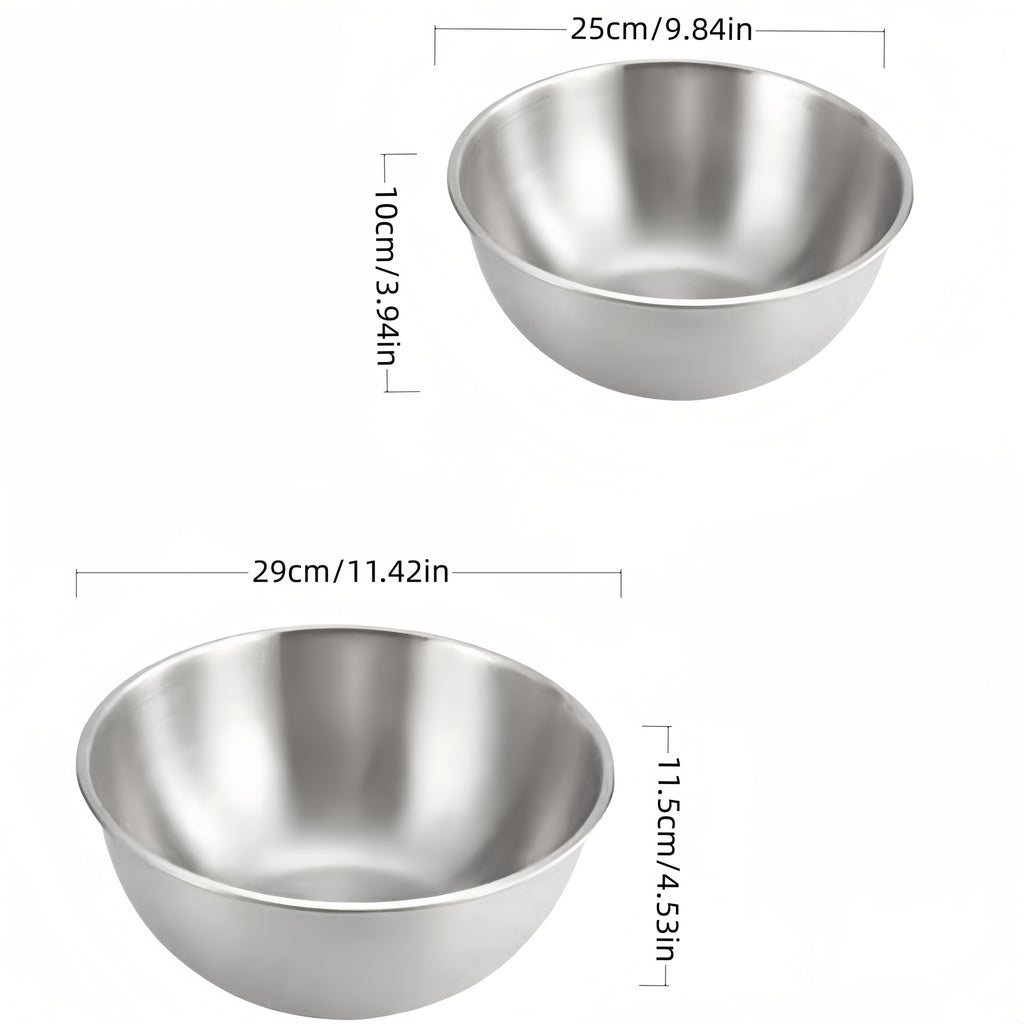 4pcs 17 20 23 25cm multifunctional kitchen stainless steel