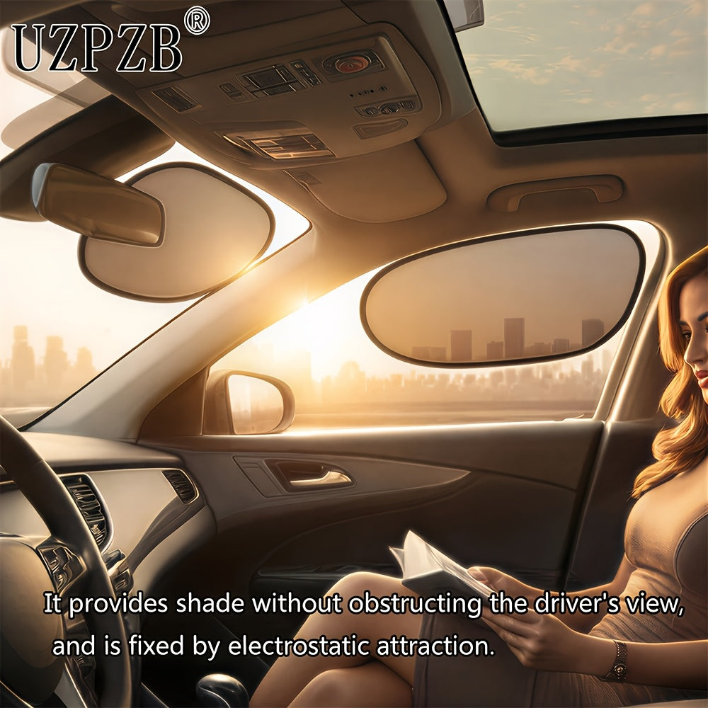 car windshield side window sunshades electrostatic