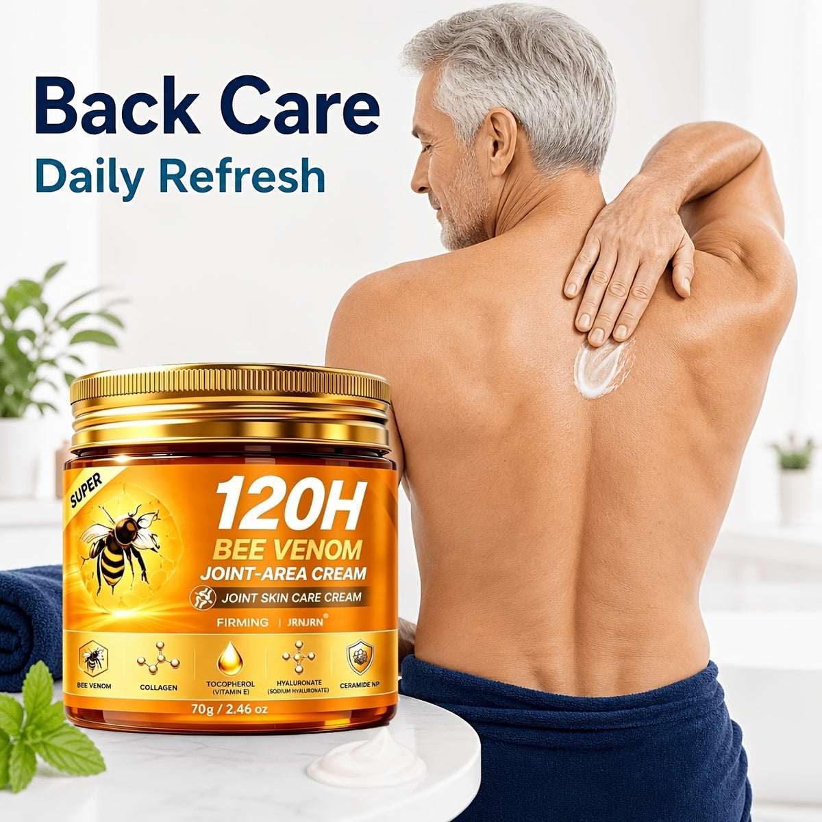 super strong joint area cream 120h fast relief moisturizing
