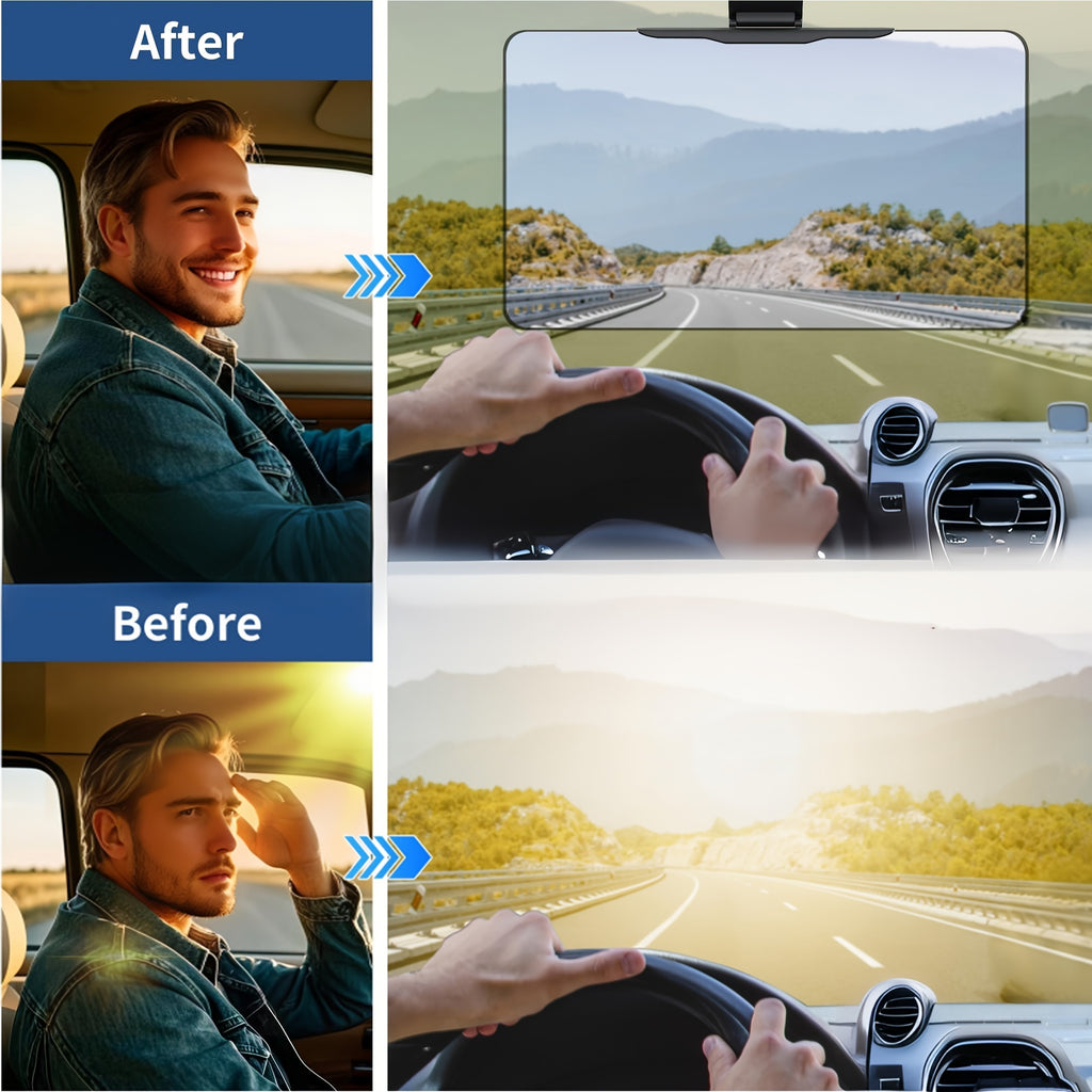 polarized large sun visor extender car visor extender sun