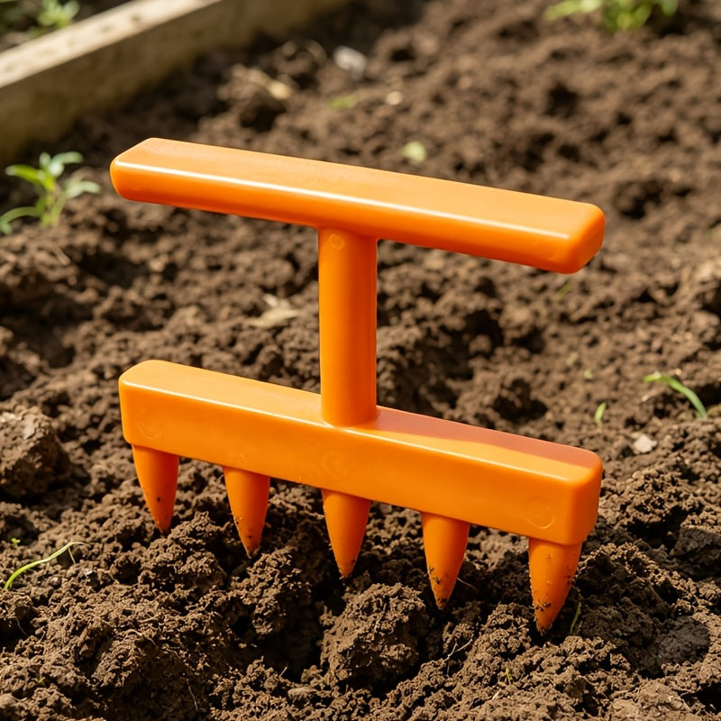 garden hole punch seeder home vegetable flower seedling hole