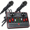 podcast equipment bundle in one audio interface dj mixer 2