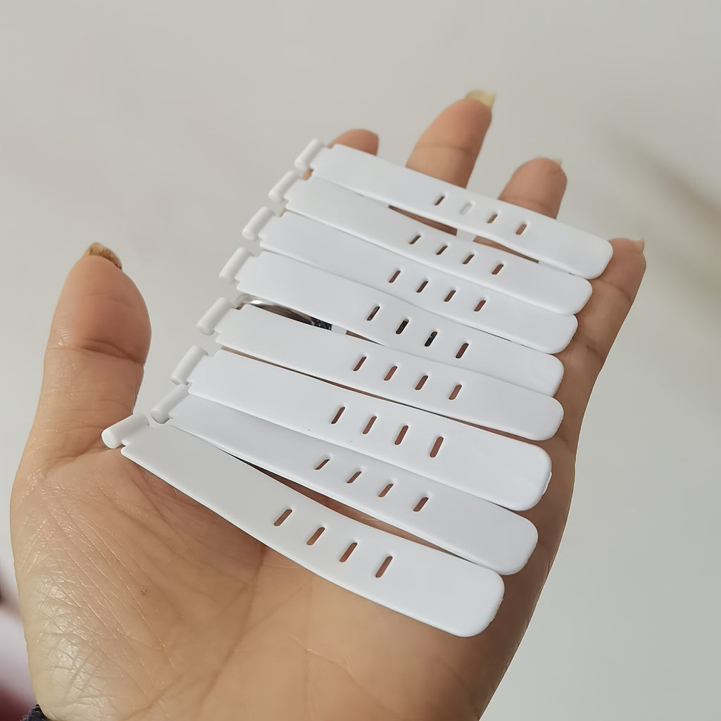 8pcs plastic cable organizer   a desktop storage
