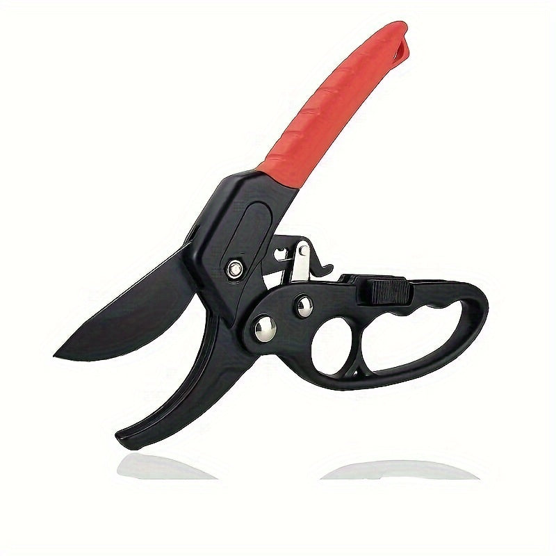 1pc professional ratchet anvil pruning shears segmented