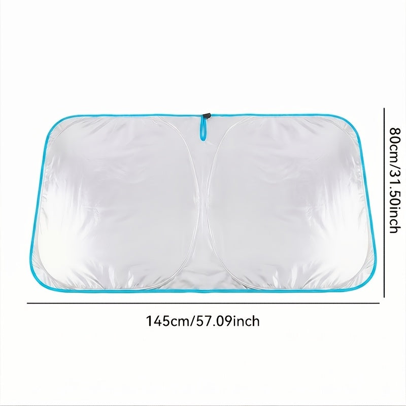 thick durable car sunshade front gear multi layer sunshade