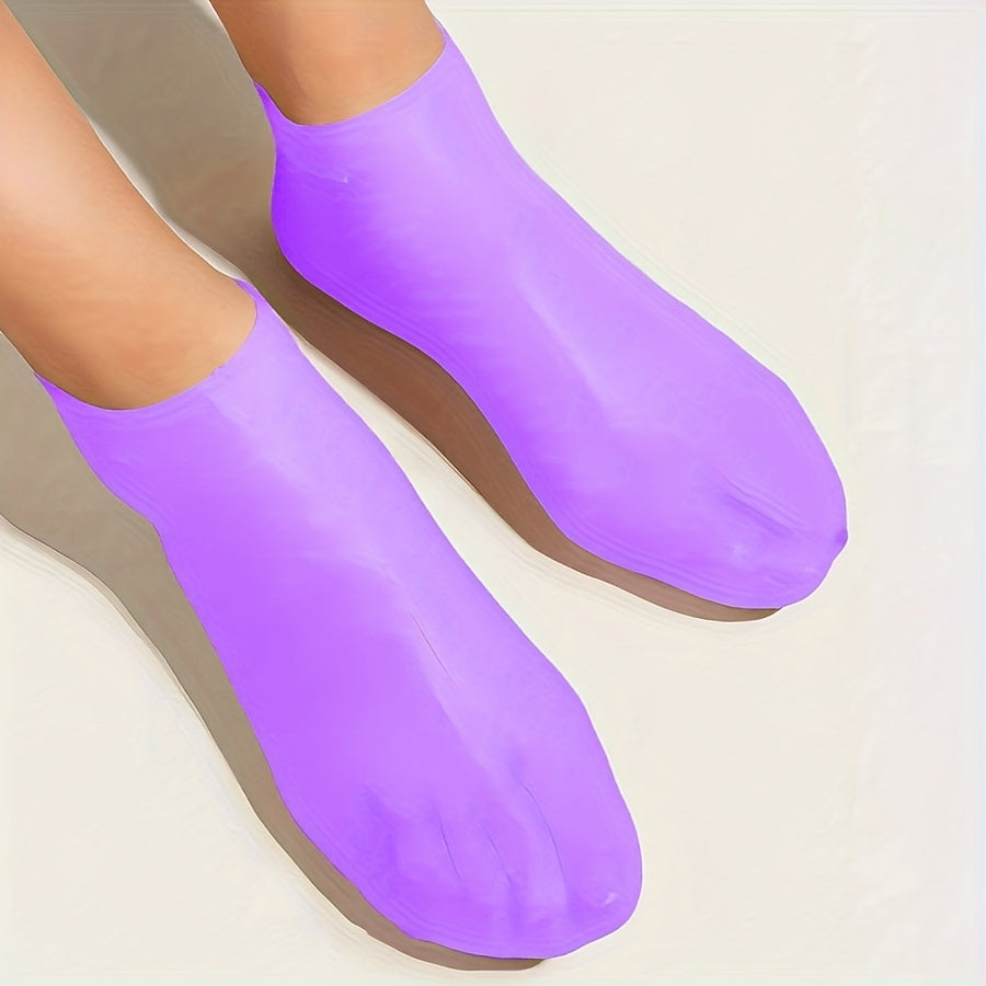 2pcs womens silicone socks   protection socks aloe vera