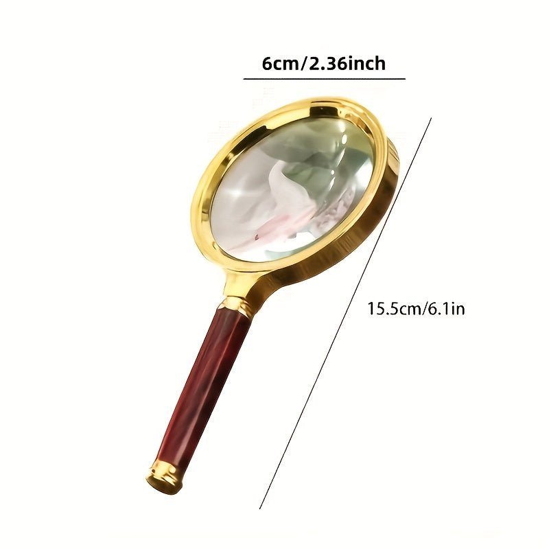 2pcs 1pc high definition 60x magnifying glass 1pc random