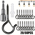 q shaped heavy duty iron ceiling hook safety   rustic