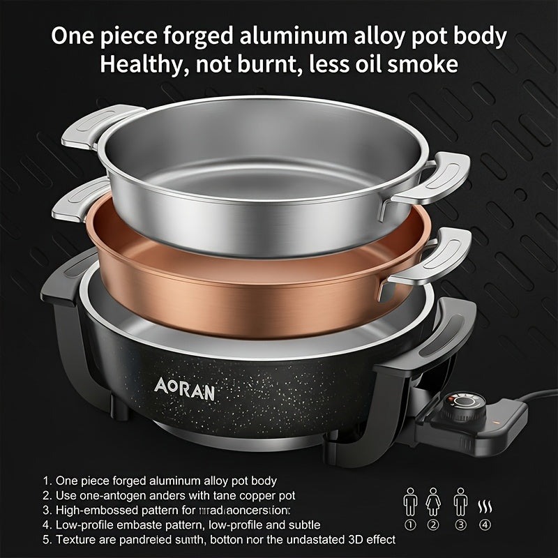 yin yang pot large capacity non   clean