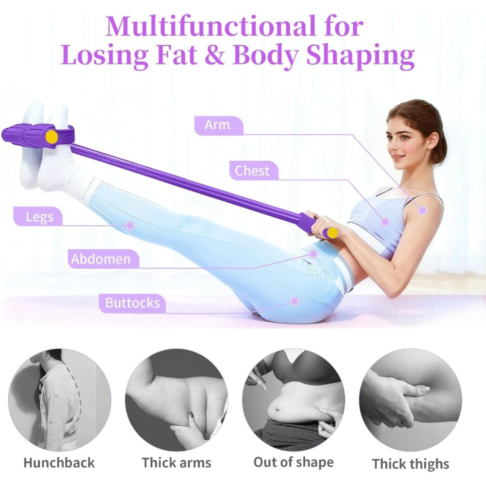 1pc pedal   band   4 tube elastic pull