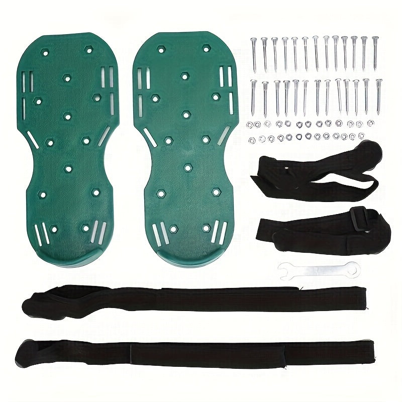 garden aeration shoes lawn spike shoes inflatable aeration