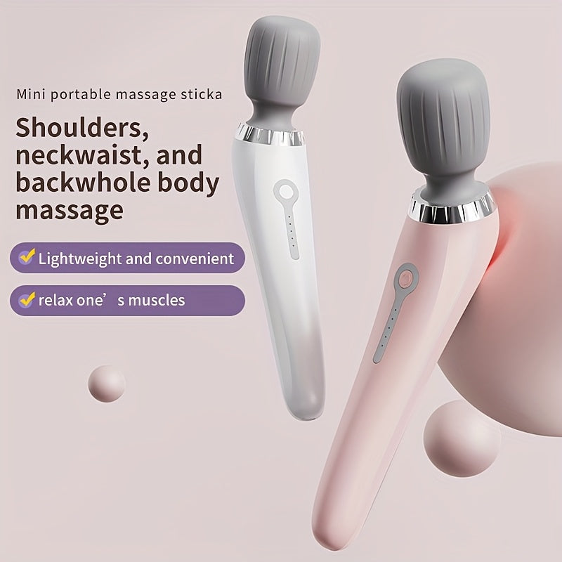 portable handheld massager usb rechargeable relaxation