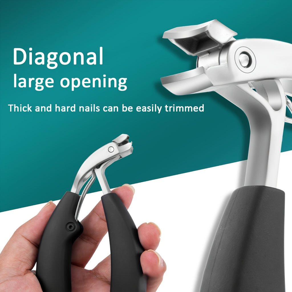 1pc heavy duty stainless steel nail clippers