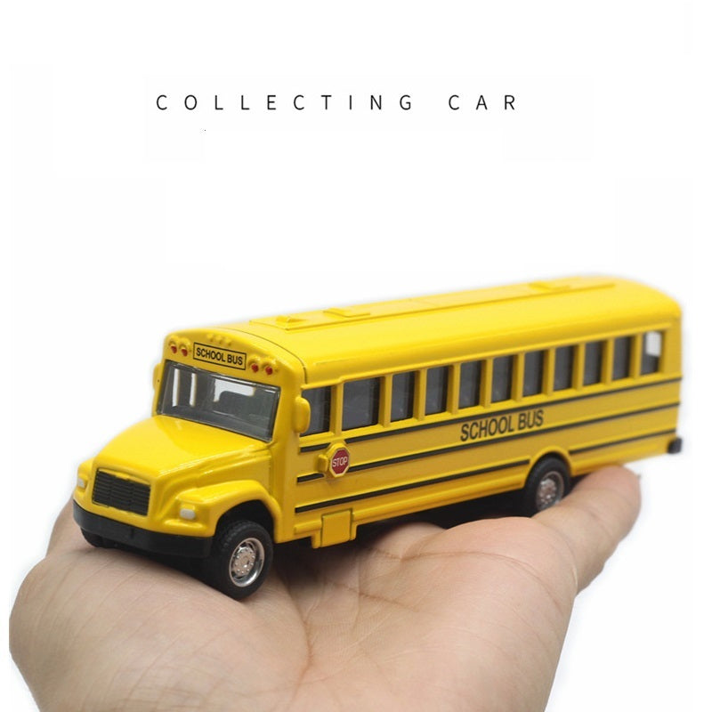 1 43 high quality metal alloy school bus model