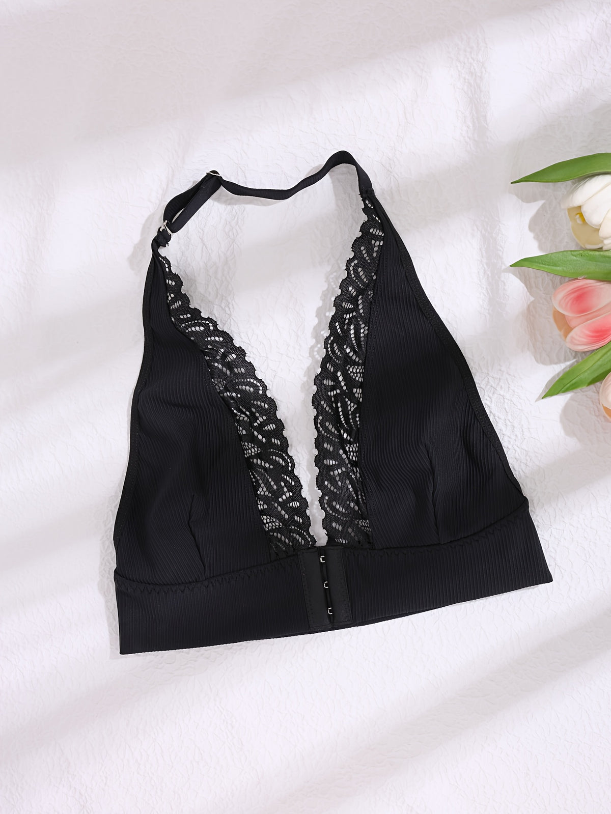 womens   front closure wireless bra comfortable backless