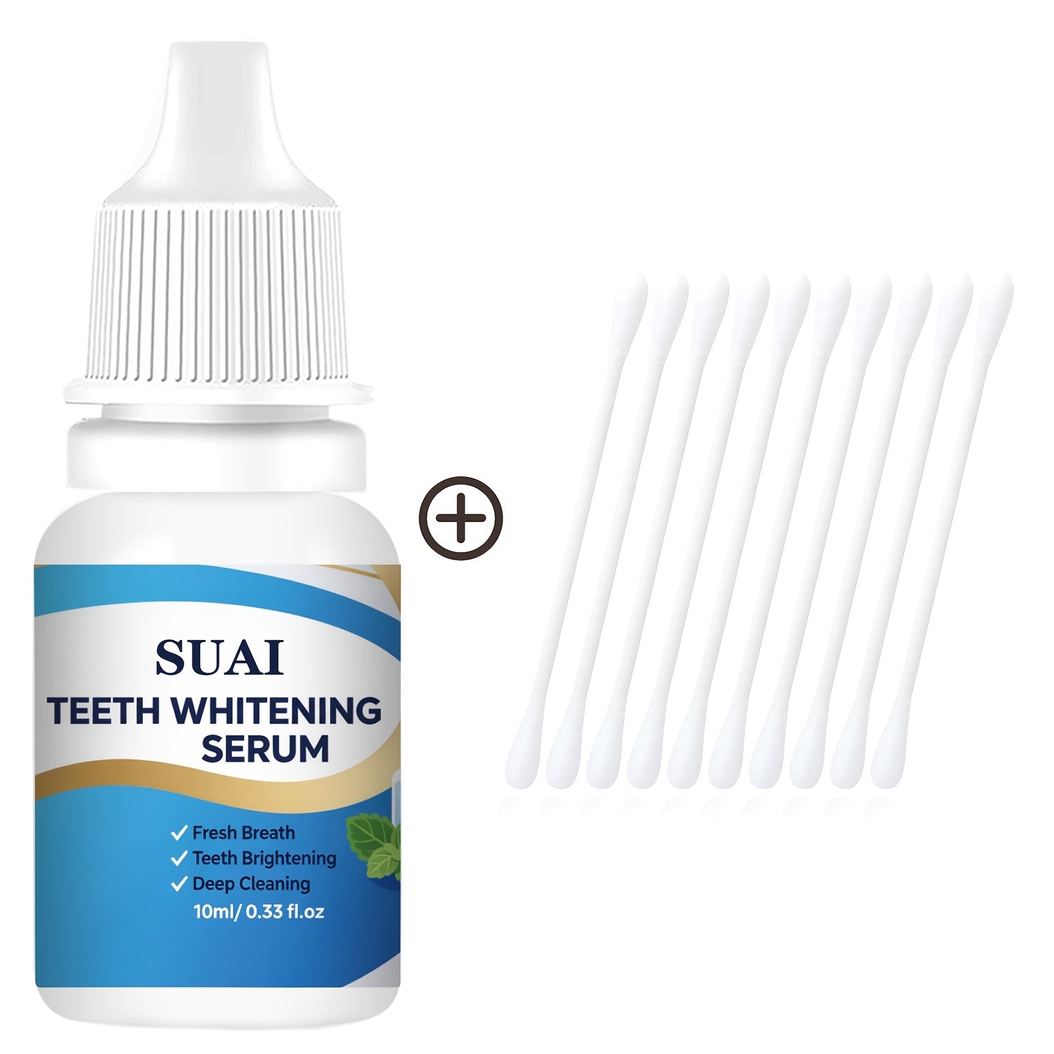 teeth brightening serum mint flavor gentle formula brightens