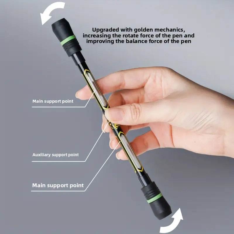 3pcs cool   spinning pens flexible hand