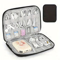 1pc travel cable organizer case multi pocket electronic