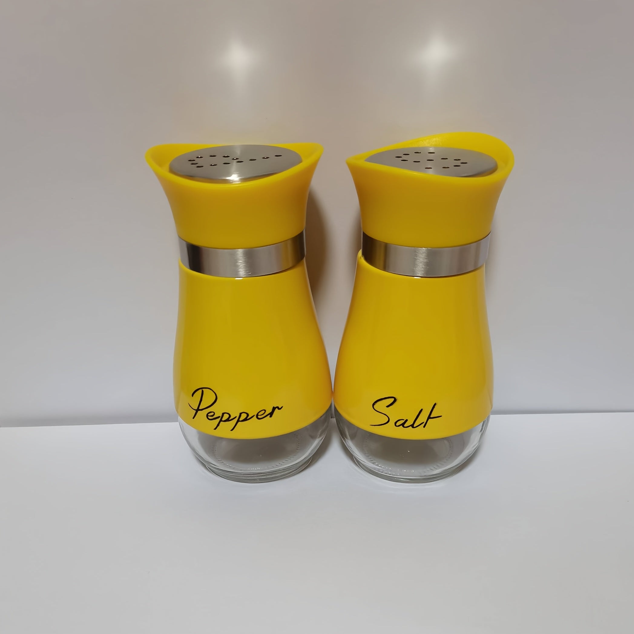 salt pepper shaker set 4 ounces approximately 113