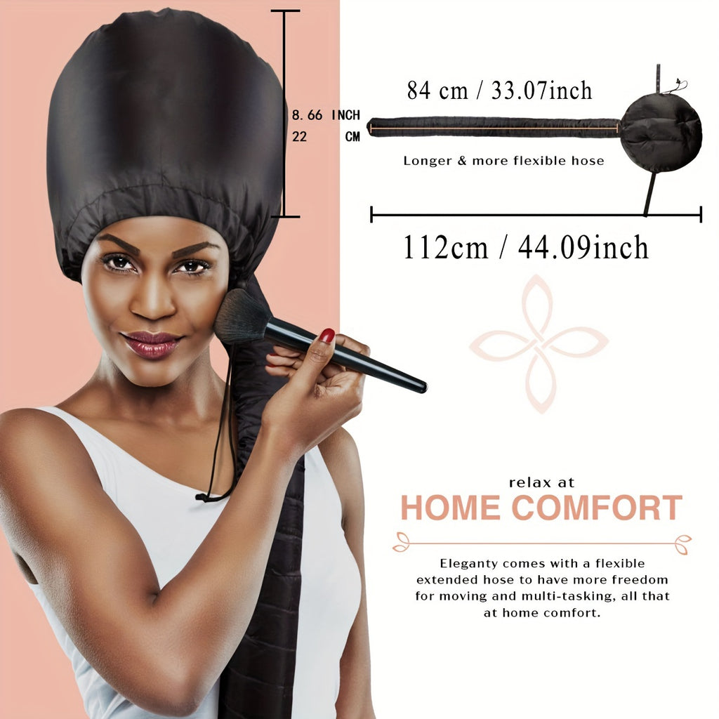 soft bonnet hood hair dryer attachment headband heat
