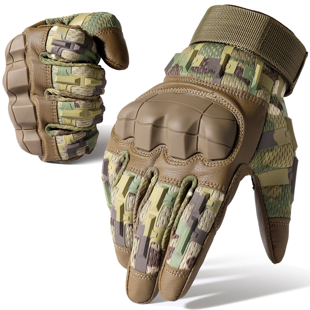 mens hard shell protective gloves