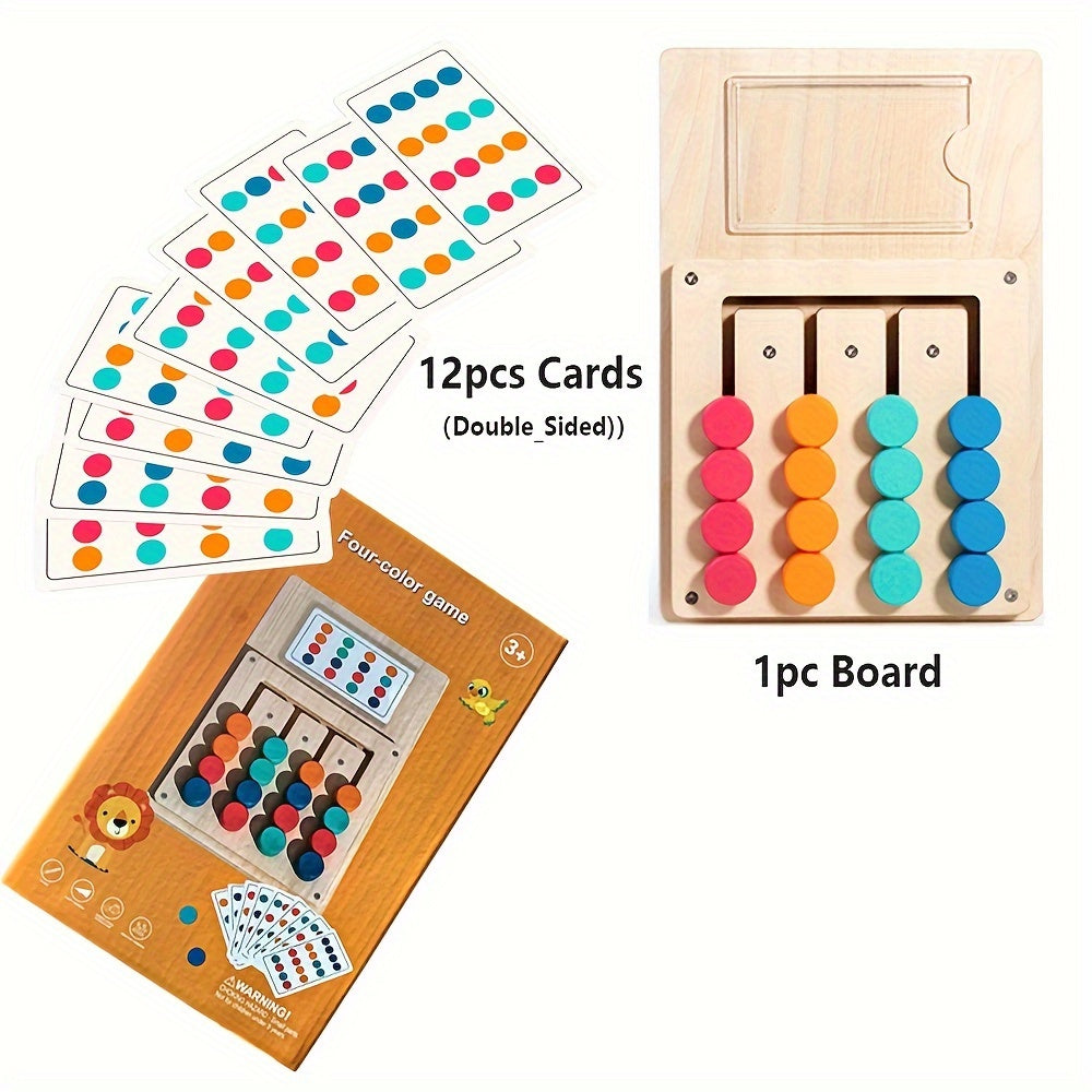 wooden color puzzle enhance   focus hand eye