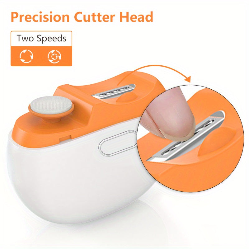 salon grade electric nail clipper polisher high definition
