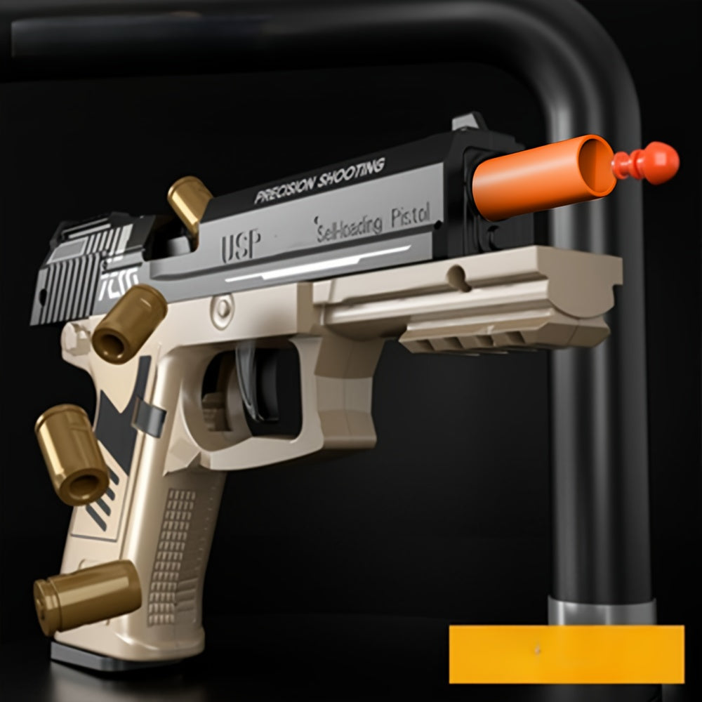 2025 usp toy   clip pistol continuous shooting 100