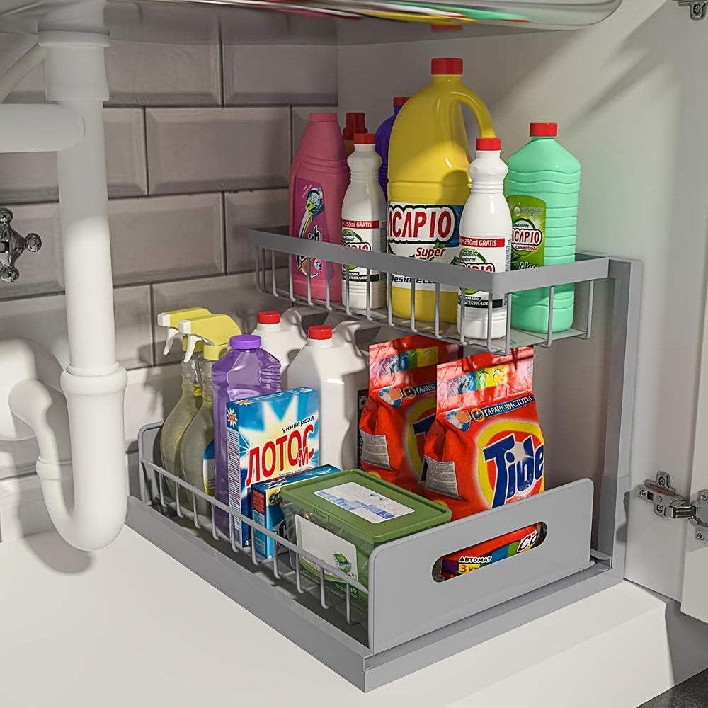 sink organizers metal pull sink organizers storage shelves