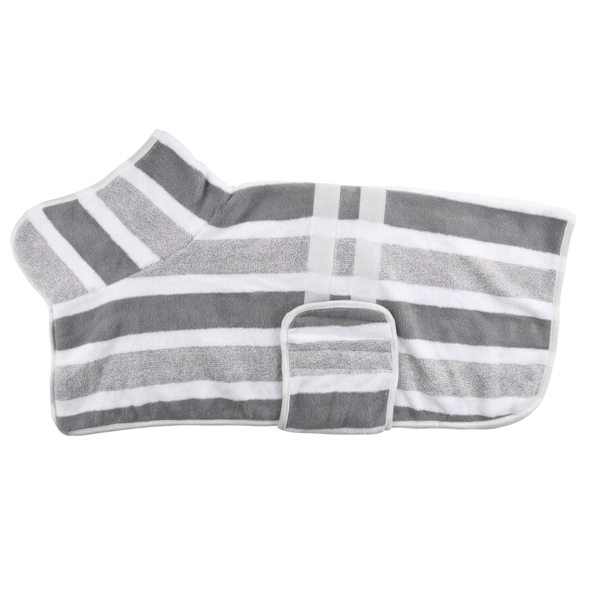 quick dry dog bath robe towel wrap suitable small medium