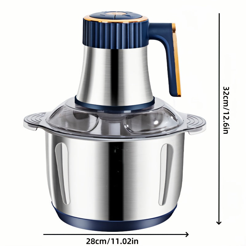 5l large capacity stainless steel electric food chopper
