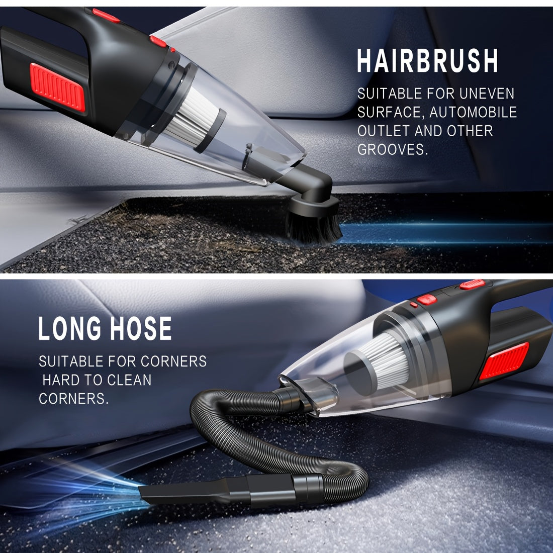 wireless convenient handheld car vacuum cleaner powerful