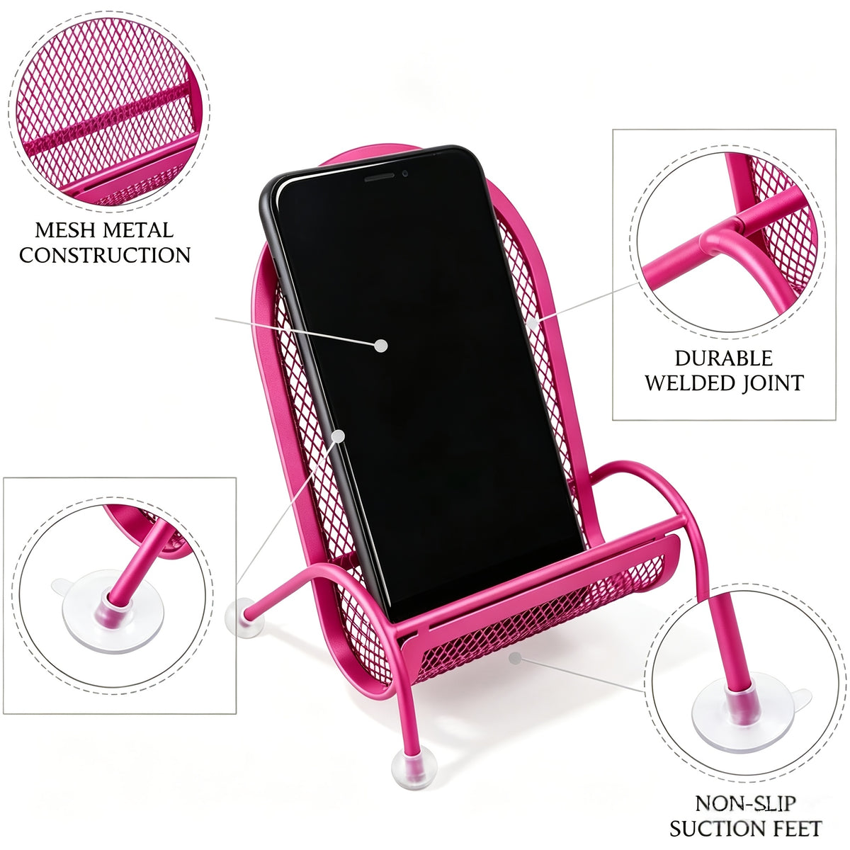 cute chair phone stand universal lazy desktop phone holder