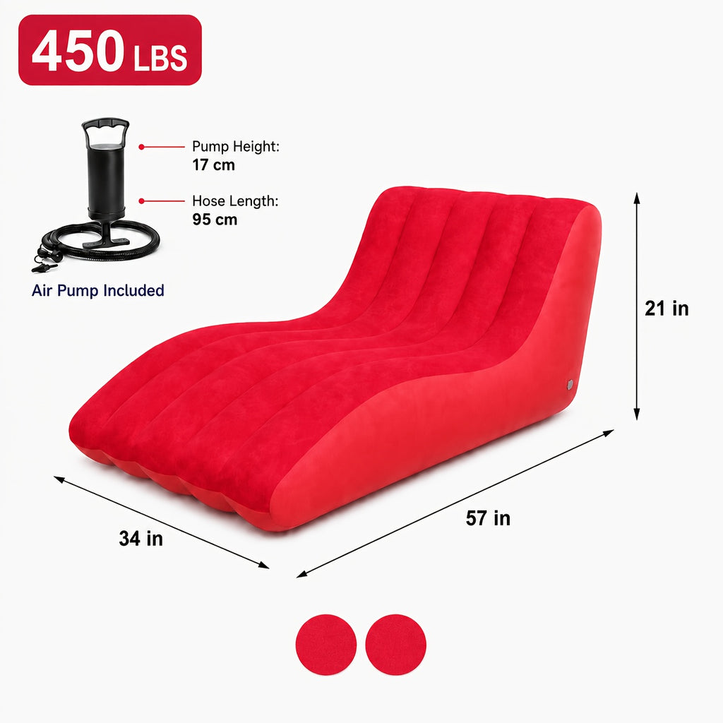 home inflatable sofa chair   ergonomic curved air