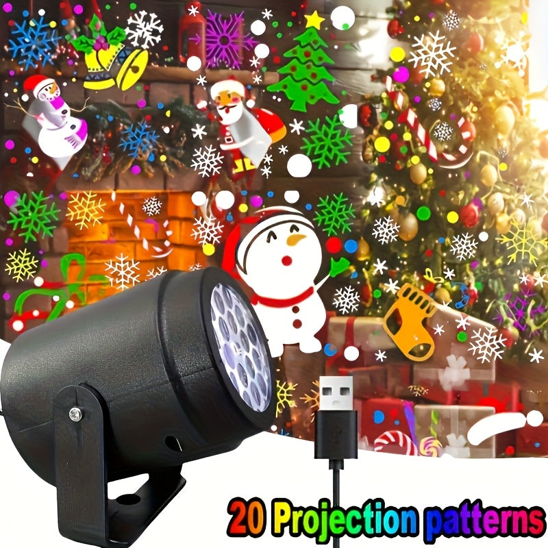 led christmas projection party stage light indoor christmas