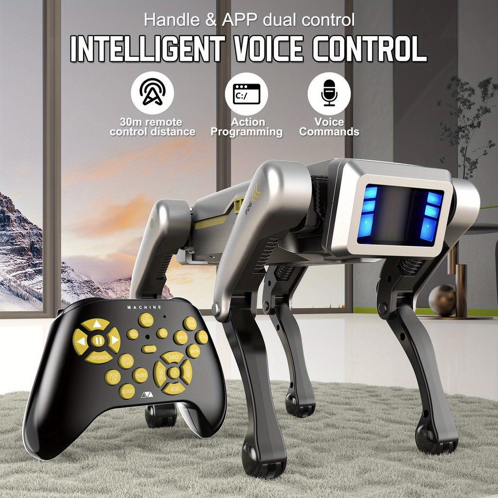 flash intelligent robot dog 2 4ghz remote