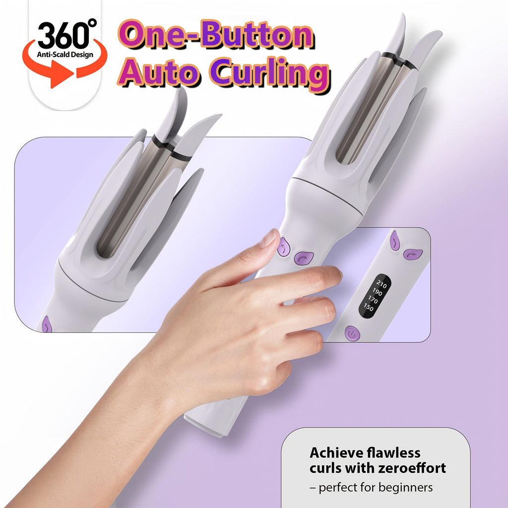 automatic hair curler 28mm   4 temperature