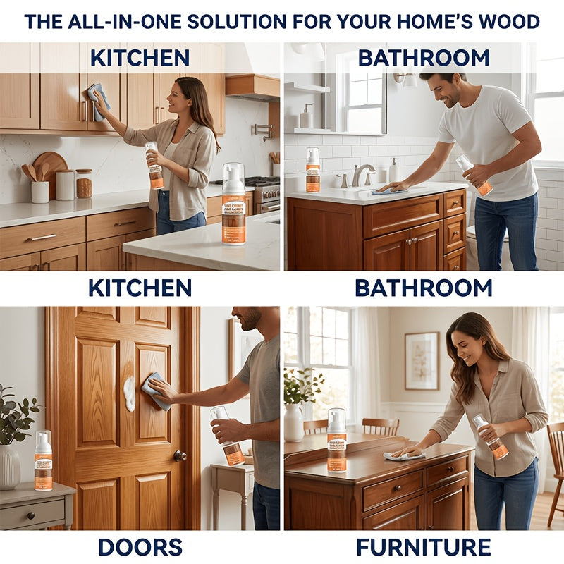 kitchen cabinet cleaner cleaning agent oil stains surface