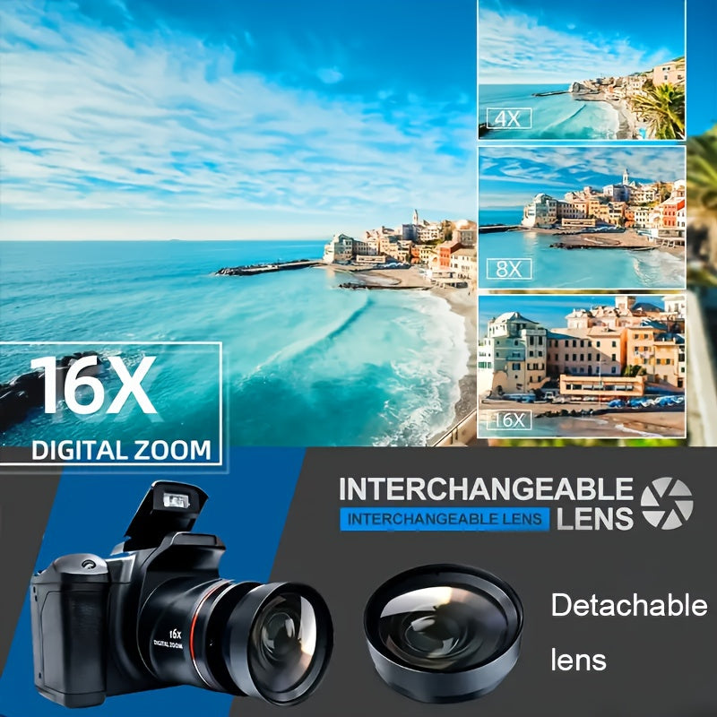 gift digital camera photography 2 4 inch lcd screen 16x