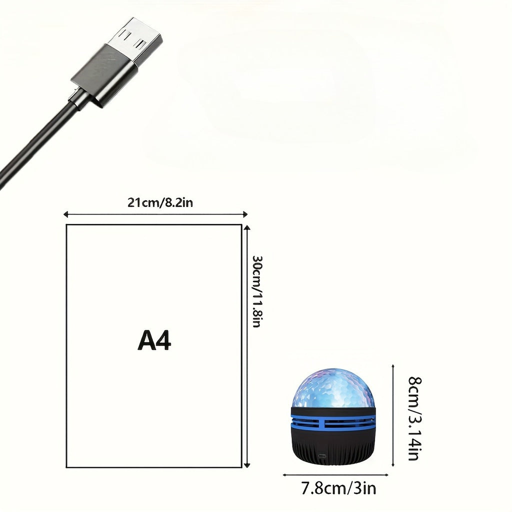 usb powered water   lamp rgb color changing