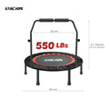 450 550 lbs foldable mini trampoline 40 fitness trampoline