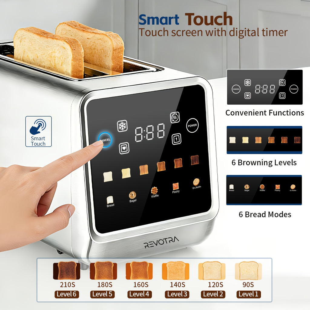 long slot toaster 4     led display 1